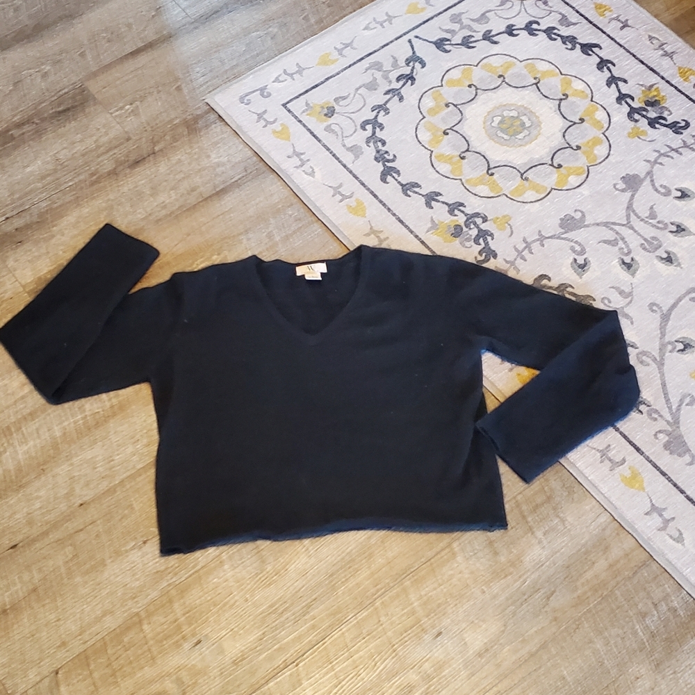 Angora and Rabbit Hair Sweater Large⚜️🖤⚜️ - Picture 5 of 5